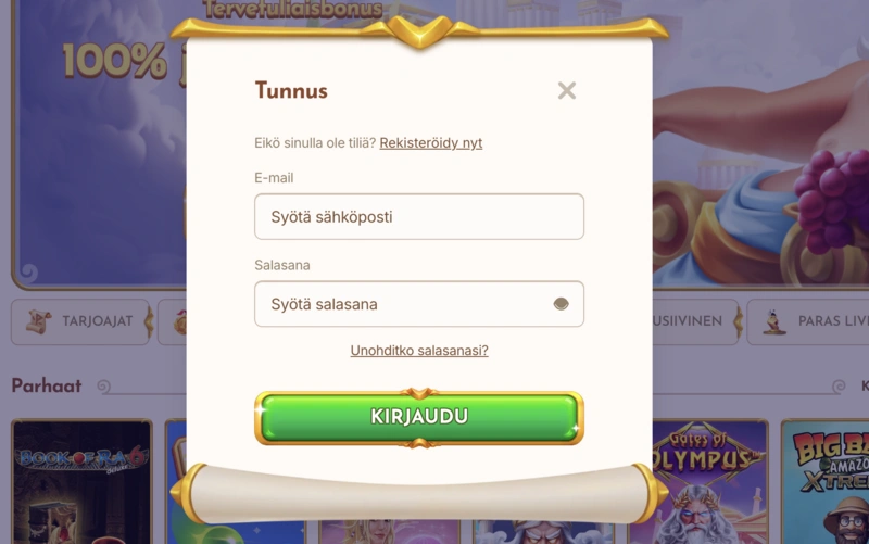 BetHall Login